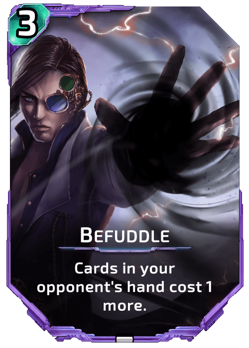 Nova Blitz - Befuddle - Cards in your opponent