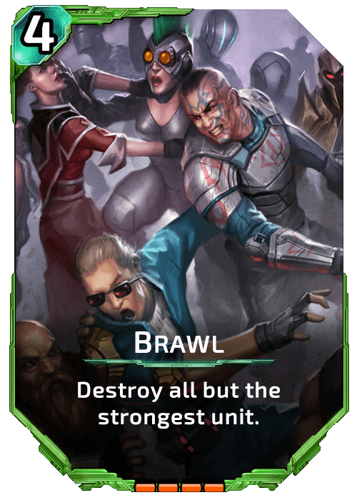 Nova Blitz - Brawl - Destroy all but the strongest unit.
