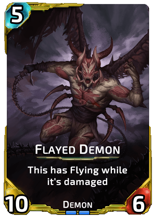 Nova Blitz - Flayed Demon - This has flying while it