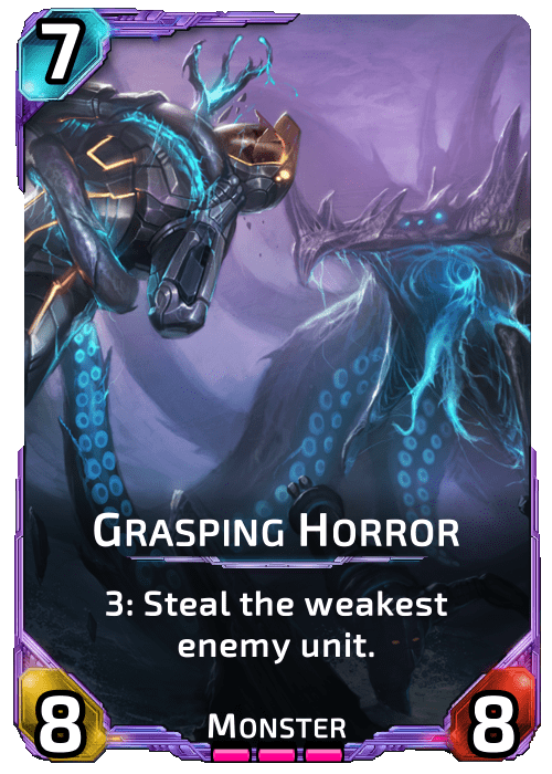 Grasping Horror Nova Blitz - Grasping Horror - 3: Steal the weakest enemy unit
