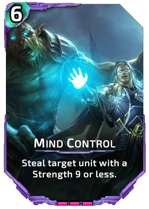 Mind Control Nova Blitz - Mind Control - Steal target unit with a Strength 9 or less