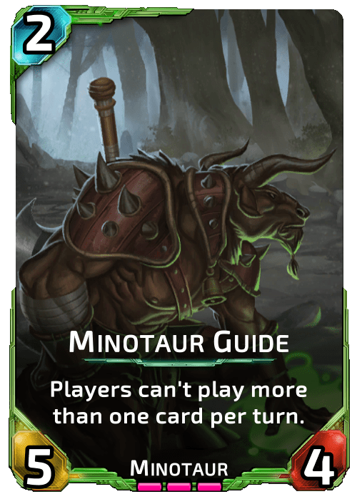 Nova Blitz - Minotaur Guide - Players can