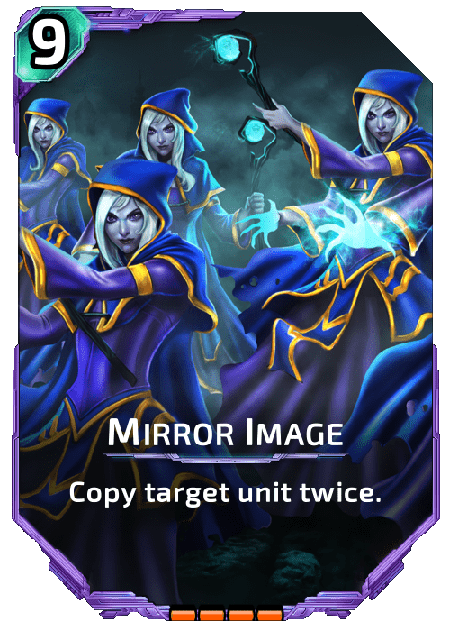 Nova Blitz - Mirror Image - Copy target unit twice