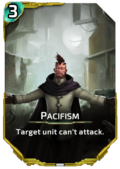 Nova Blitz - Pacifism - Target unit can