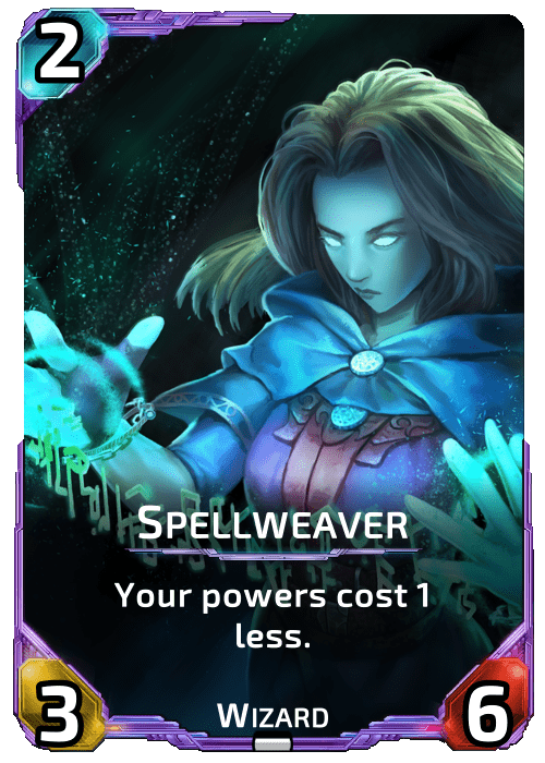 Nova Blitz - Spellweaver - Your powers cost 1 less