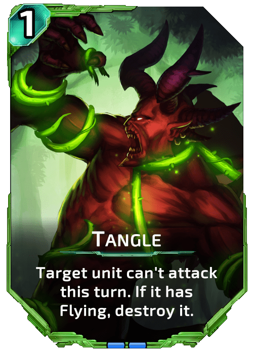 Nova Blitz - Tangle - Target unit can